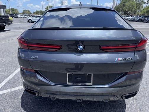 Arctic Gray Metallic 2020 BMW X6 M50i