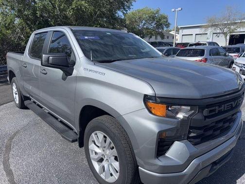 Sterling Gray Metallic 2023 Chevrolet Silverado 1500 Custom