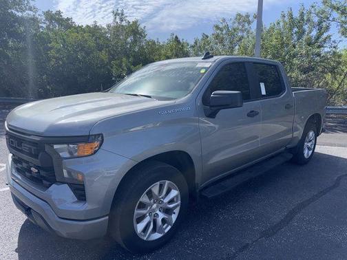 Sterling Gray Metallic 2023 Chevrolet Silverado 1500 Custom