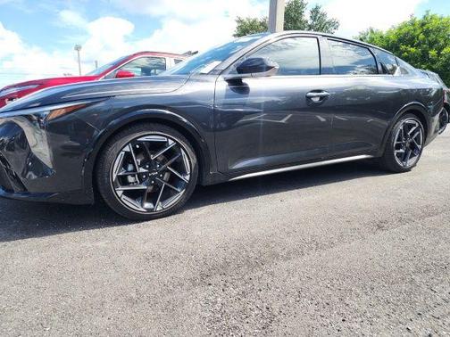 Gray 2025 Kia K4 GT-Line