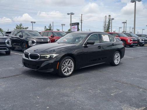 Jet Black 2025 BMW 330 i