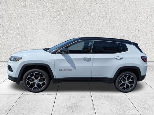 Bright White Clearcoat 2024 Jeep Compass Limited