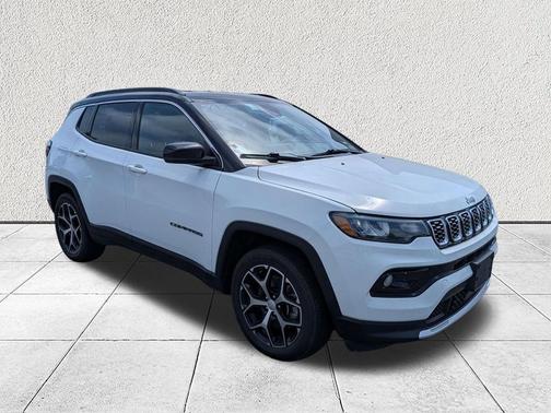 Bright White Clearcoat 2024 Jeep Compass Limited
