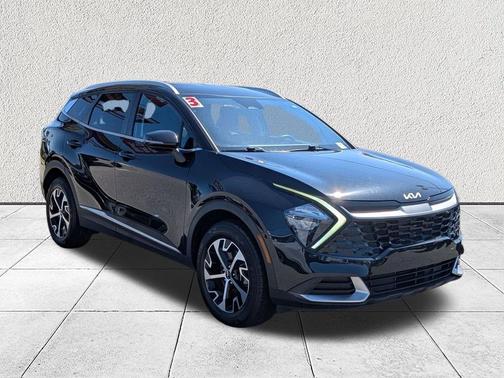 Fusion Black 2023 Kia Sportage Hybrid EX