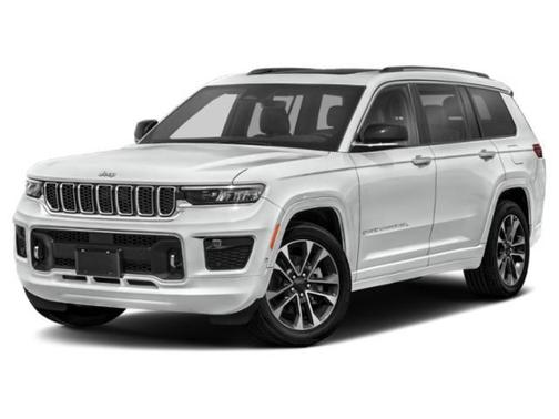 Diamond Black Crystal Pearlcoat 2021 Jeep Grand Cherokee L Overland