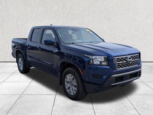 Deep Blue Pearl 2022 Nissan Frontier SV