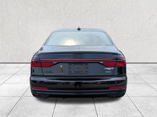 Mythos Black Metallic 2021 Audi A8 L 55