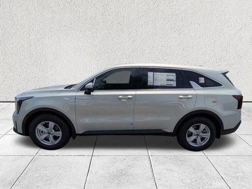 Ivory Silver 2026 Kia Sorento LX
