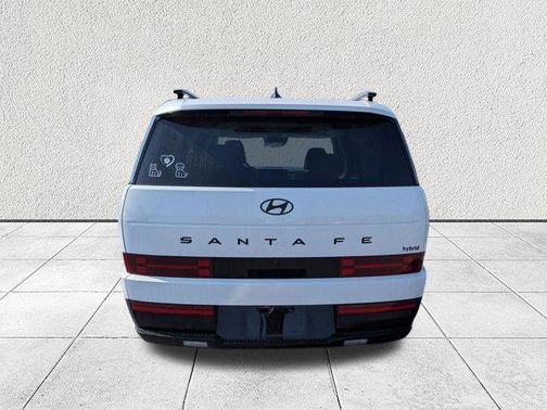 Serenity White 2025 Hyundai SANTA FE HEV Calligraphy