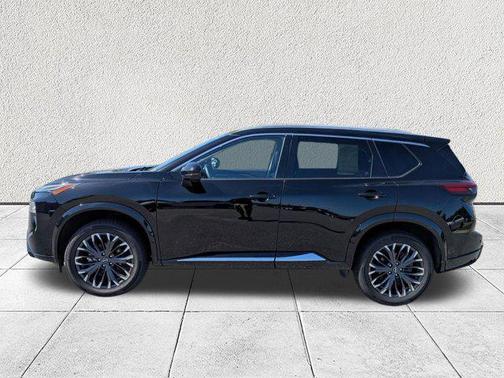 Super Black 2025 Nissan Rogue Platinum