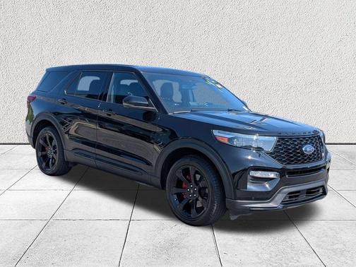 Agate Black Metallic 2022 Ford Explorer ST