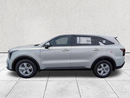 Ivory Silver 2026 Kia Sorento LX