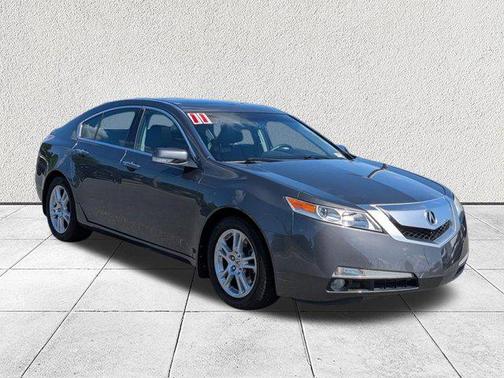 Polished Metal Metallic 2011 Acura TL Technology