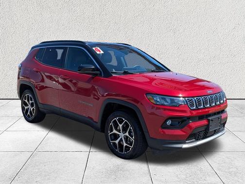 Red Hot Pearlcoat 2024 Jeep Compass Limited