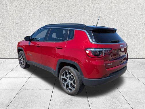 Red Hot Pearlcoat 2024 Jeep Compass Limited