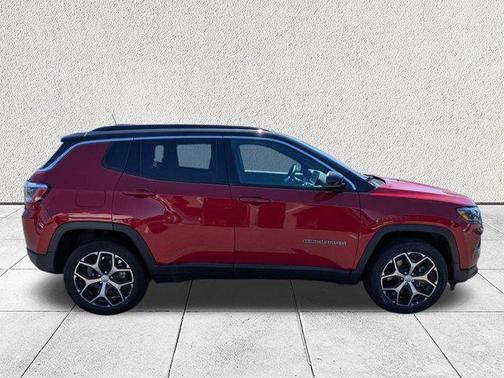 Red Hot Pearlcoat 2024 Jeep Compass Limited