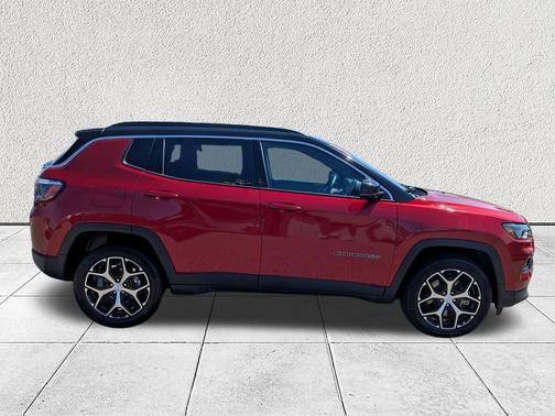 Red Hot Pearlcoat 2024 Jeep Compass Limited
