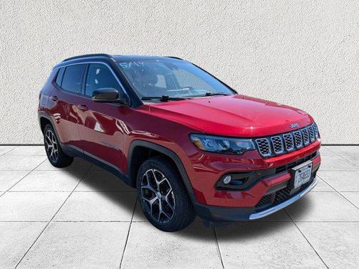 Red Hot Pearlcoat 2024 Jeep Compass Limited