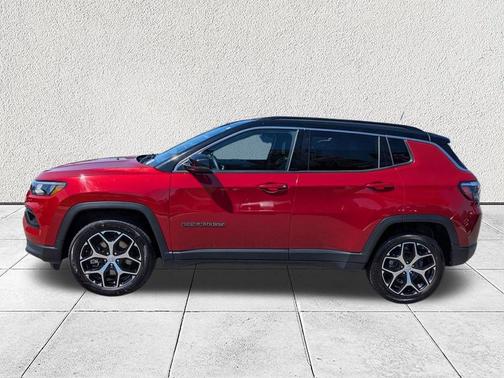 Red Hot Pearlcoat 2024 Jeep Compass Limited