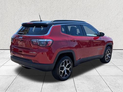 Red Hot Pearlcoat 2024 Jeep Compass Limited