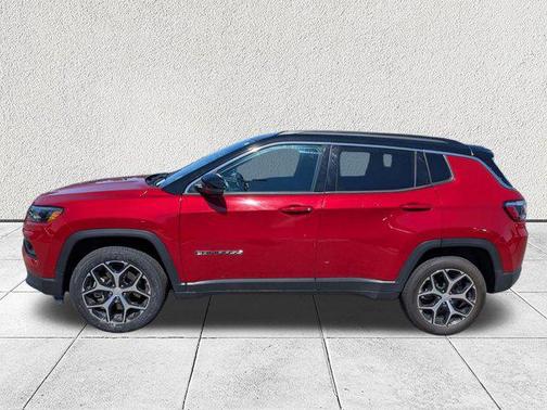 Red Hot Pearlcoat 2024 Jeep Compass Limited