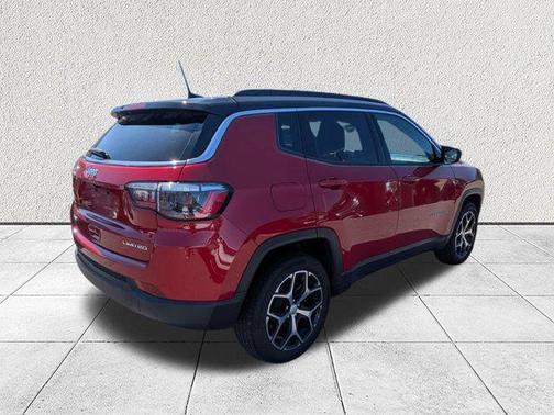 Red Hot Pearlcoat 2024 Jeep Compass Limited