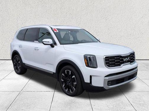 Glacial White Pearl 2024 Kia Telluride SX Prestige