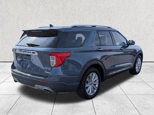 Infinite Blue Metallic Tinted Clearcoat 2021 Ford Explorer Limited