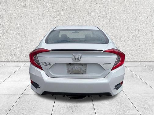 Platinum White Pearl 2021 Honda Civic Sport