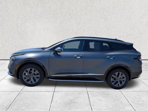 Shadow Matte Gray 2025 Kia Sportage Hybrid SX-Prestige