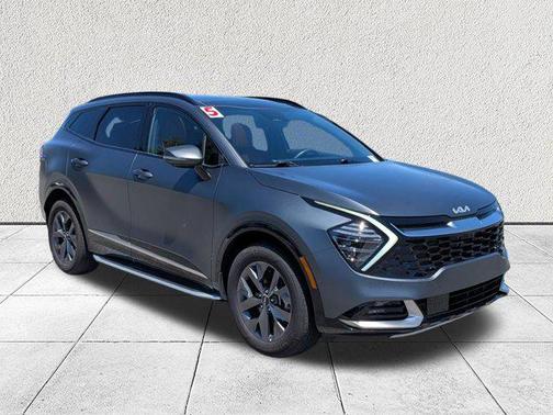 Shadow Matte Gray 2025 Kia Sportage Hybrid SX-Prestige