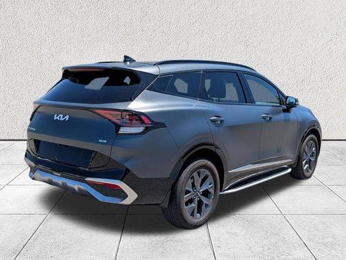 Shadow Matte Gray 2025 Kia Sportage Hybrid SX-Prestige