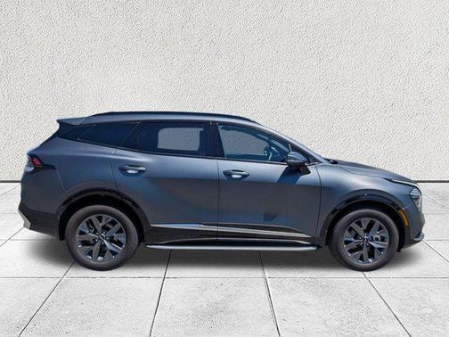 Shadow Matte Gray 2025 Kia Sportage Hybrid SX-Prestige