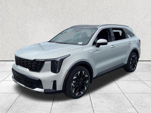 Ivory Silver 2026 Kia Sorento EX