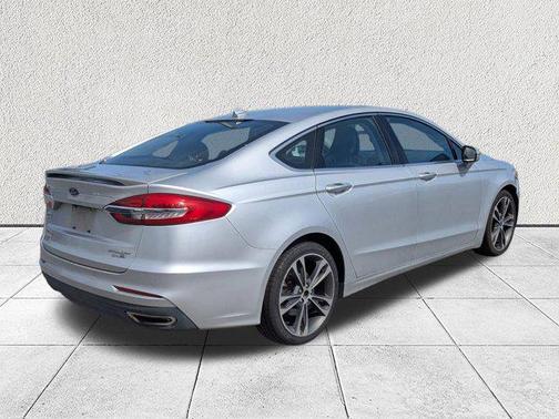 Ingot Silver Metallic 2019 Ford Fusion Titanium