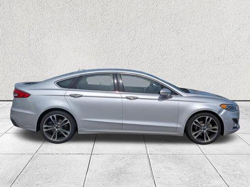 Ingot Silver Metallic 2019 Ford Fusion Titanium