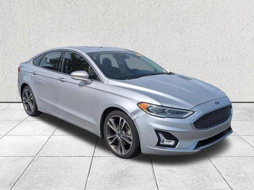 Ingot Silver Metallic 2019 Ford Fusion Titanium