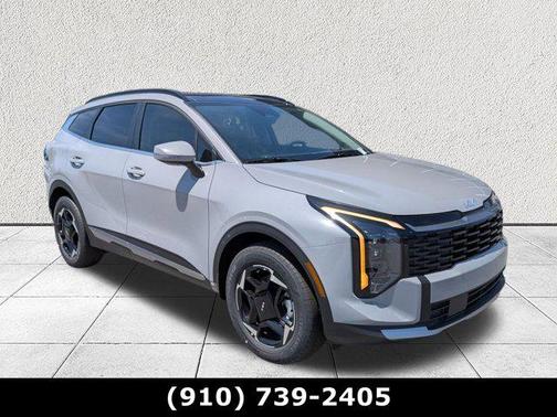 Wolf Gray 2026 Kia Sportage Hybrid EX