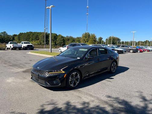 Ebony Black 2021 Kia K5 EX
