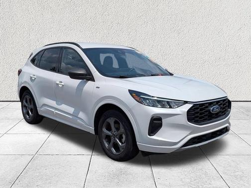 White Metallic 2024 Ford Escape ST-Line
