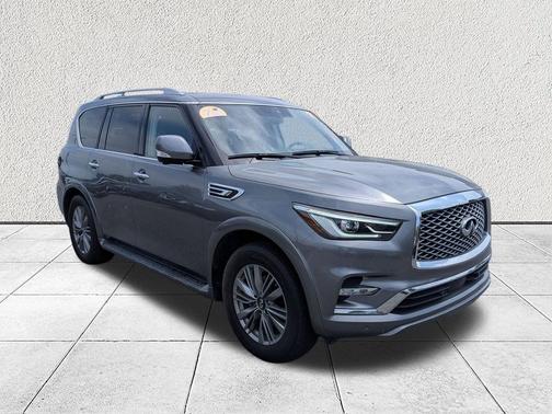 Graphite Shadow 2021 INFINITI QX80 Luxe