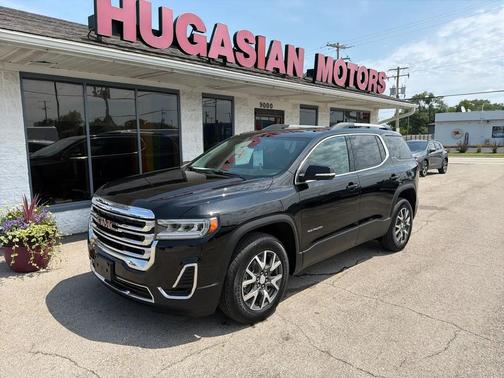Ebony Twilight Metallic 2023 GMC Acadia AWD SLE