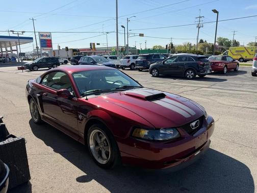 Red 2004 Ford Mustang GT Premium