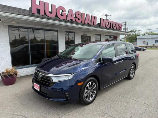 Obsidian Blue Pearl 2024 Honda Odyssey EX-L