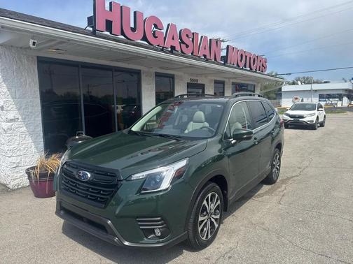 Green 2024 Subaru Forester Limited
