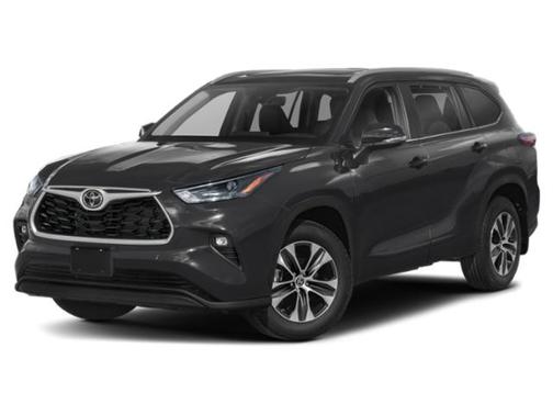 Midnight Black Metallic 2023 Toyota Highlander XLE