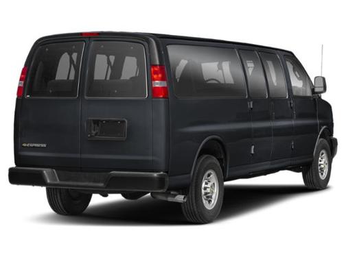 Black 2024 Chevrolet Express 3500 RWD 3500 Extended Wheelbase LT