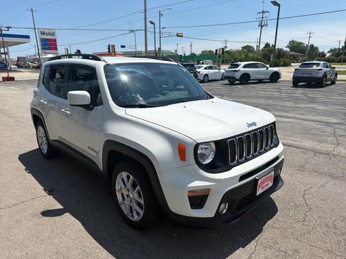 Alpine White Clearcoat 2020 Jeep Renegade Latitude