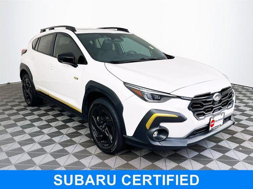 Crystal White Pearl 2024 Subaru Crosstrek Sport