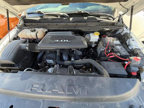 White 2023 RAM 1500 Laramie
